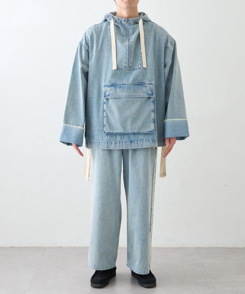 【SOUNDS GOOOOD 】デニムアノラックパーカー