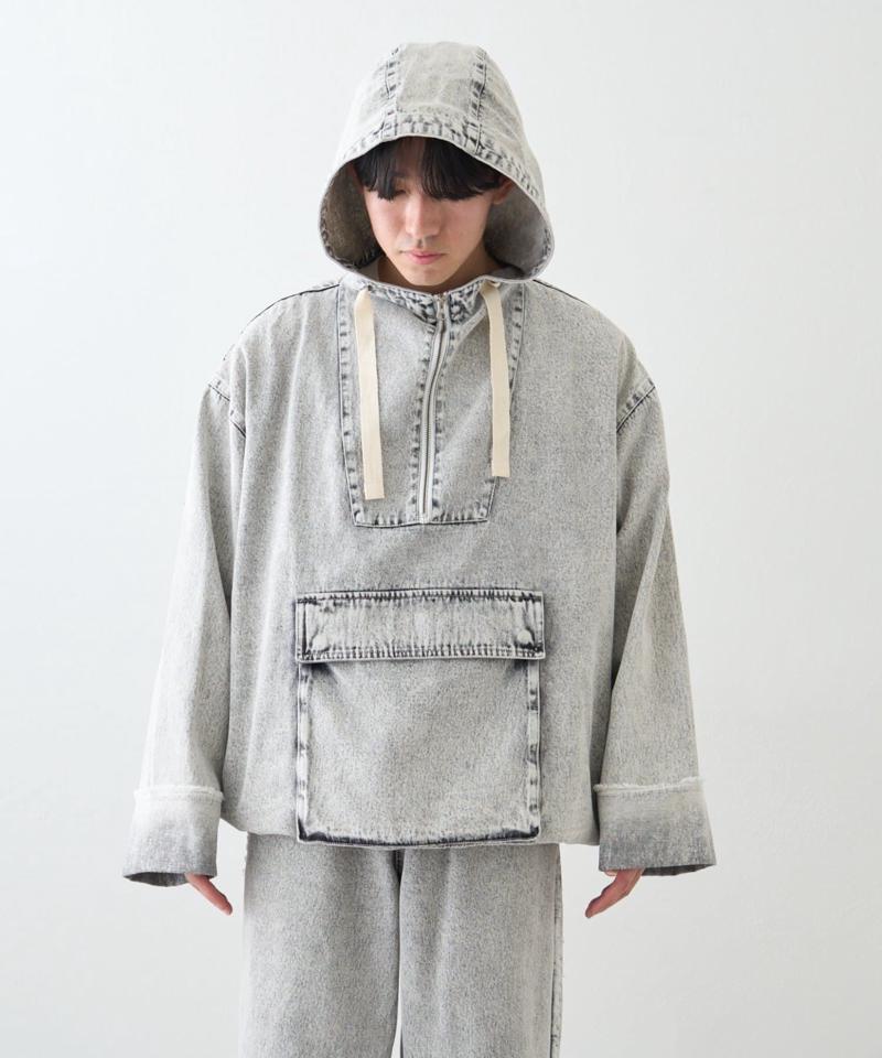 【SOUNDS GOOOOD 】デニムアノラックパーカー