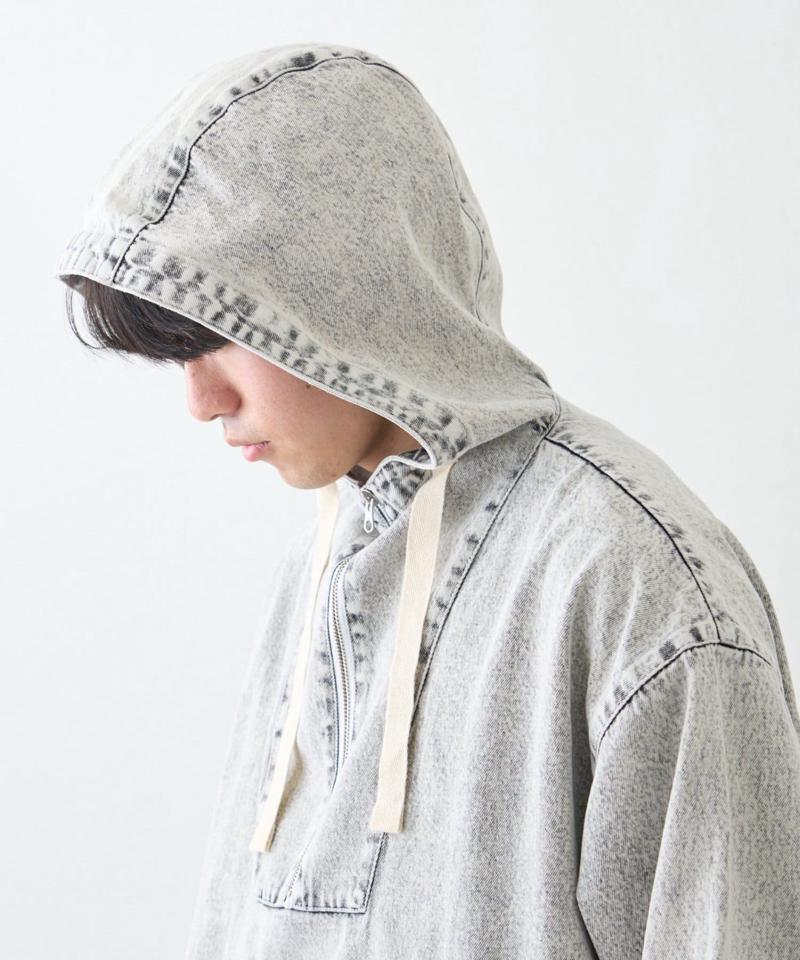 【SOUNDS GOOOOD 】デニムアノラックパーカー