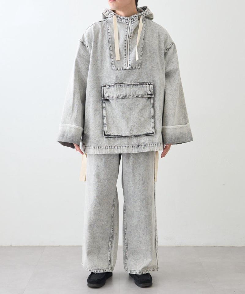 【SOUNDS GOOOOD 】デニムアノラックパーカー