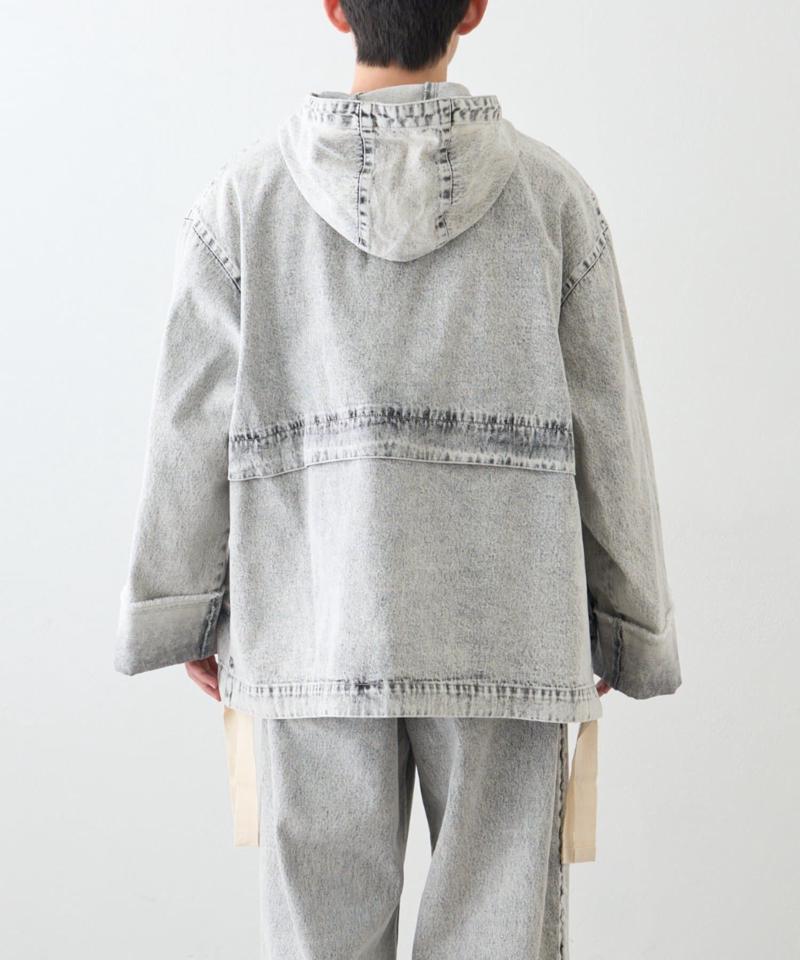 【SOUNDS GOOOOD 】デニムアノラックパーカー