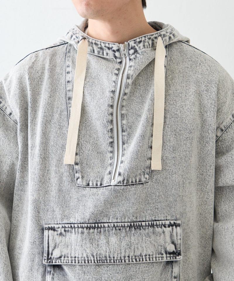 【SOUNDS GOOOOD 】デニムアノラックパーカー