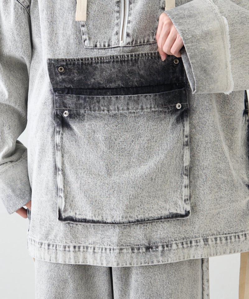 【SOUNDS GOOOOD 】デニムアノラックパーカー