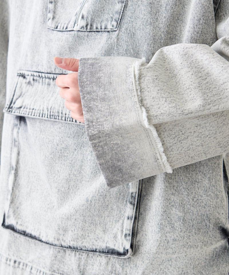 【SOUNDS GOOOOD 】デニムアノラックパーカー