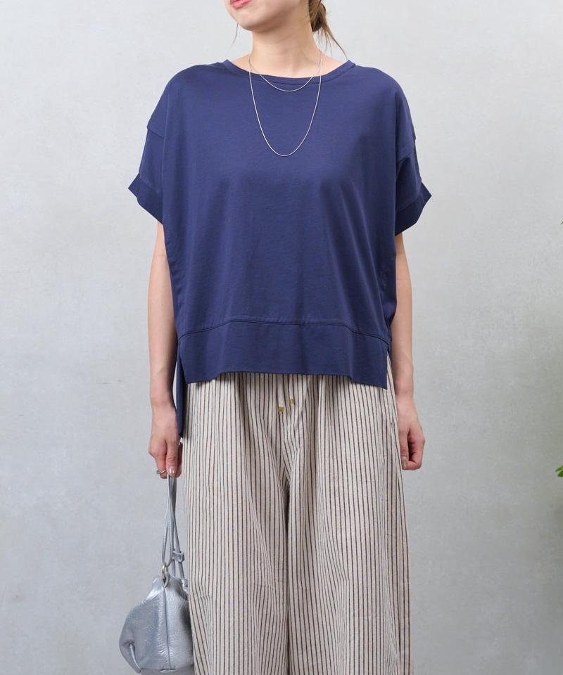 【累計7000枚突破】【サラサラ素材で涼しく着れる】ビッグ変形Tシャツ