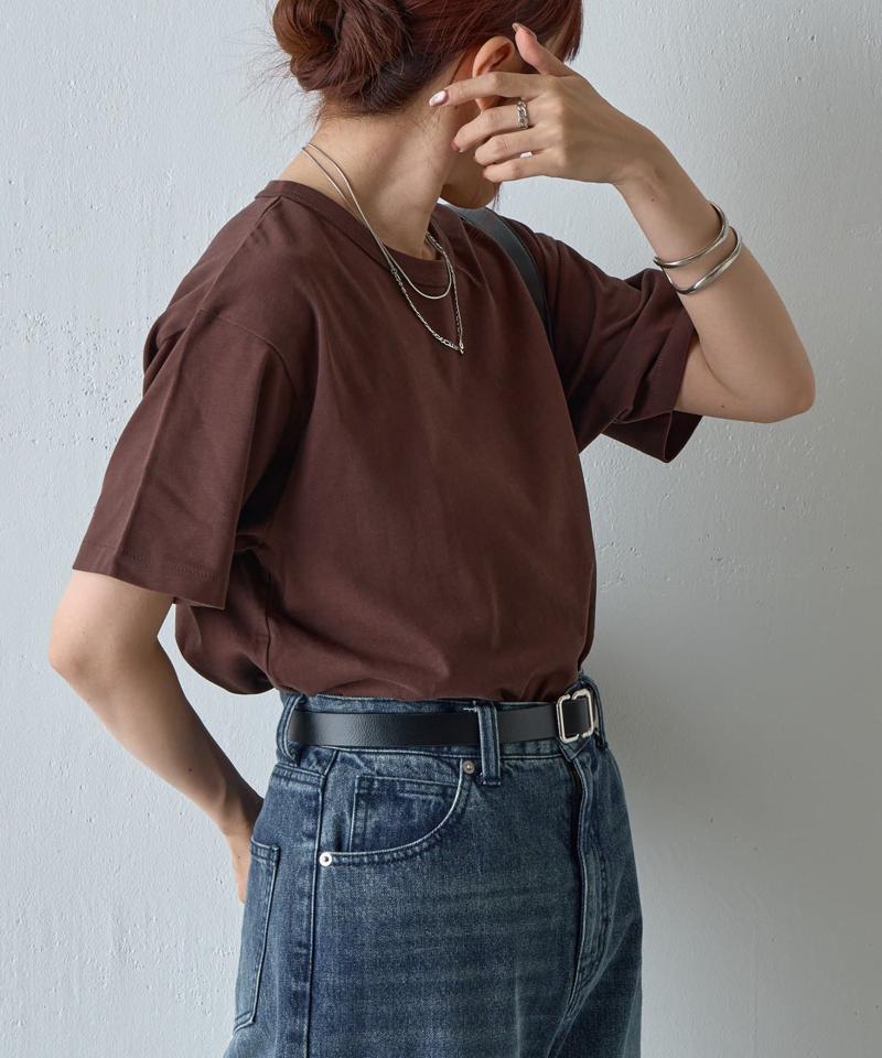 【BASIC LINE】32/2コットンテディTシャツ