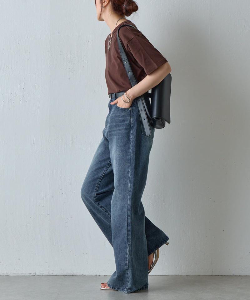 【BASIC LINE】32/2コットンテディTシャツ