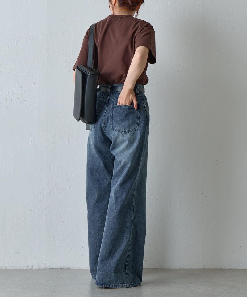 【BASIC LINE】32/2コットンテディTシャツ