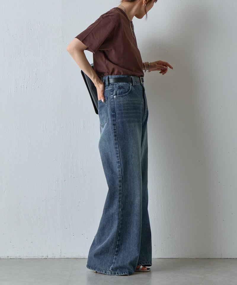 【BASIC LINE】32/2コットンテディTシャツ