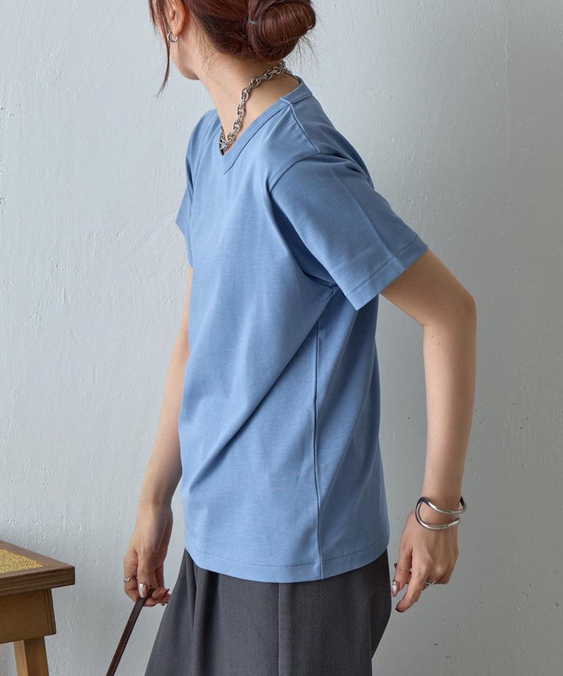 【BASIC LINE】32/2コットンテディTシャツ