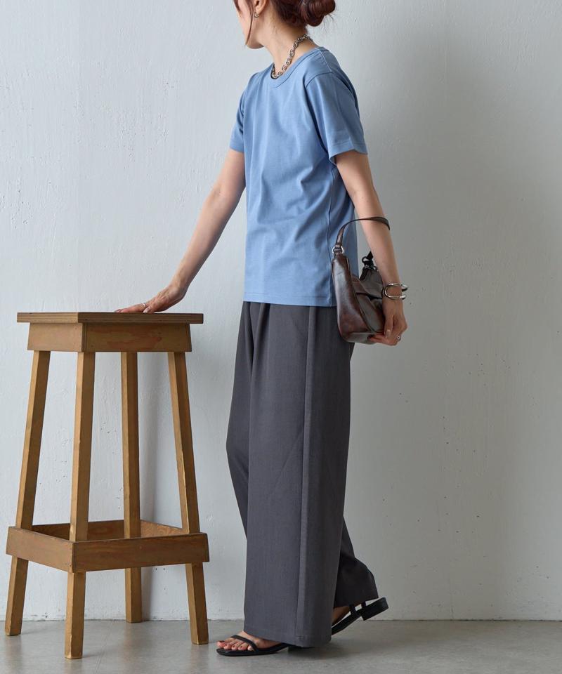 【BASIC LINE】32/2コットンテディTシャツ