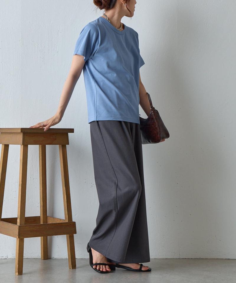 【BASIC LINE】32/2コットンテディTシャツ