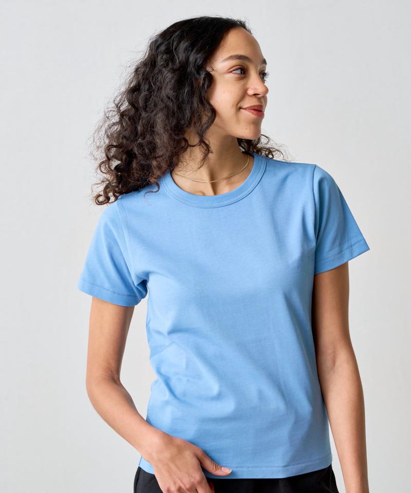 【BASIC LINE】32/2コットンテディTシャツ