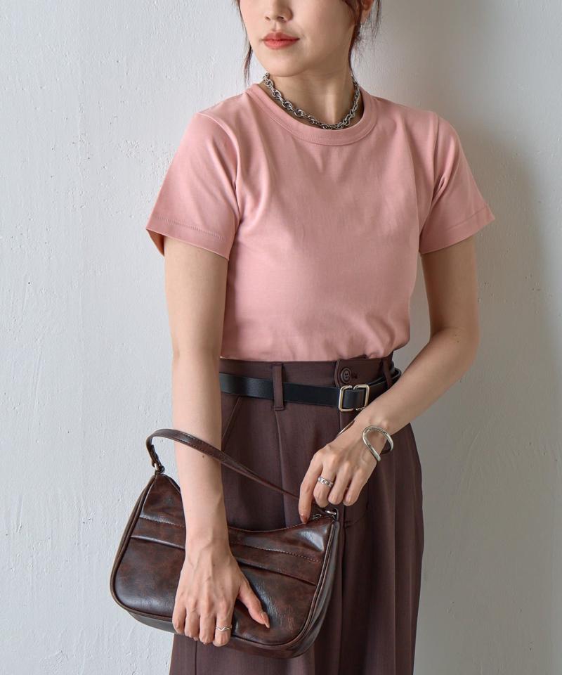 【BASIC LINE】32/2コットンテディTシャツ