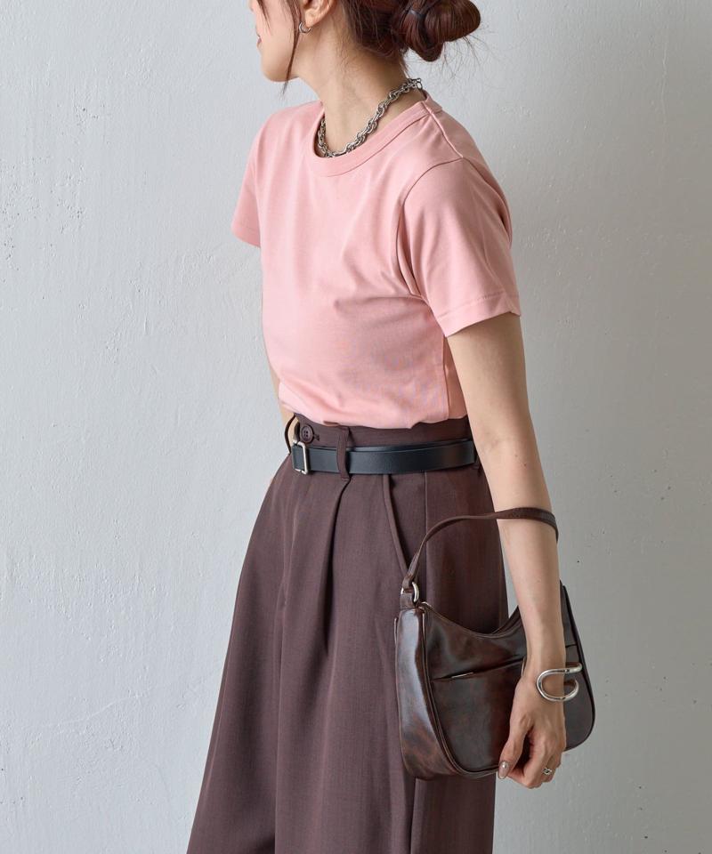 【BASIC LINE】32/2コットンテディTシャツ