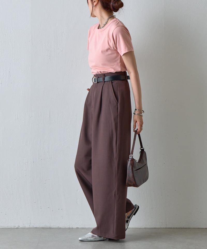 【BASIC LINE】32/2コットンテディTシャツ