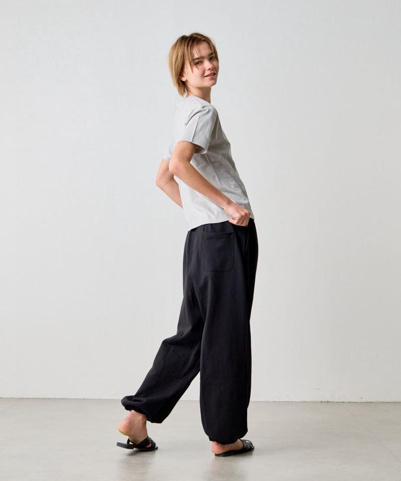 【動画あり/UNISEX/8色展開】ラウンドボディコットンTシャツ
