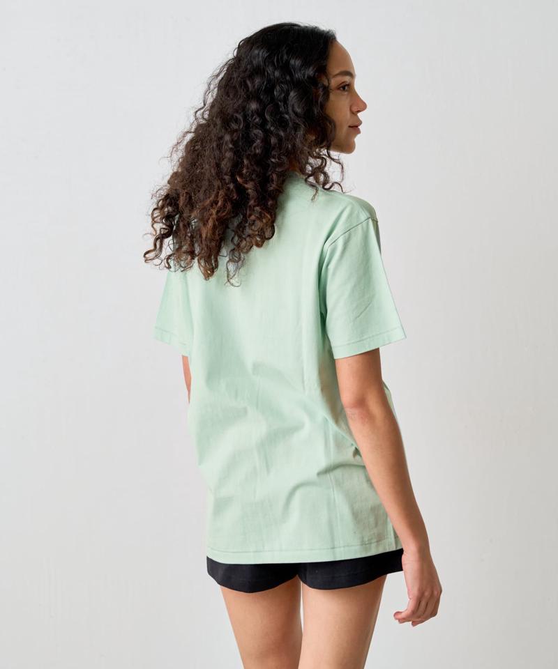 【動画あり/UNISEX/8色展開】ラウンドボディコットンTシャツ