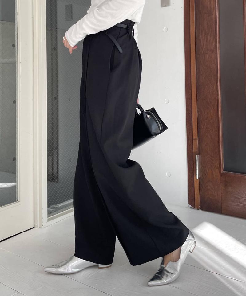 ベルトSETセンタータックパンツ