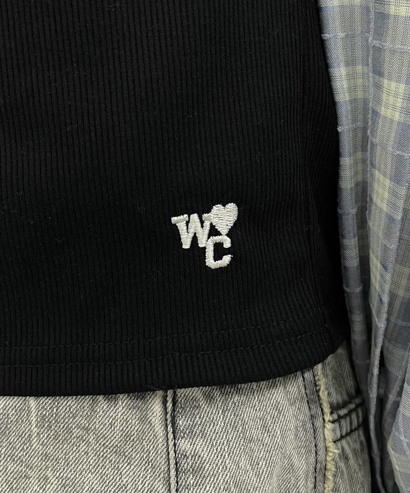 【カップ付】刺繍キャミ