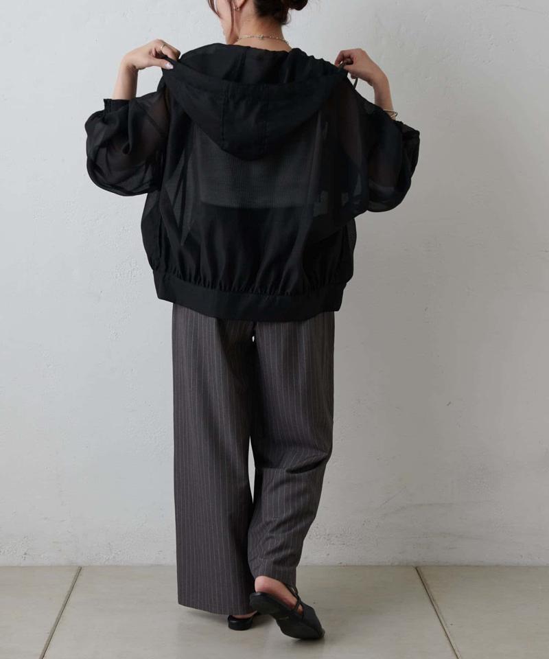 【リバイバル】シアーエステルボイルフード付マンパ