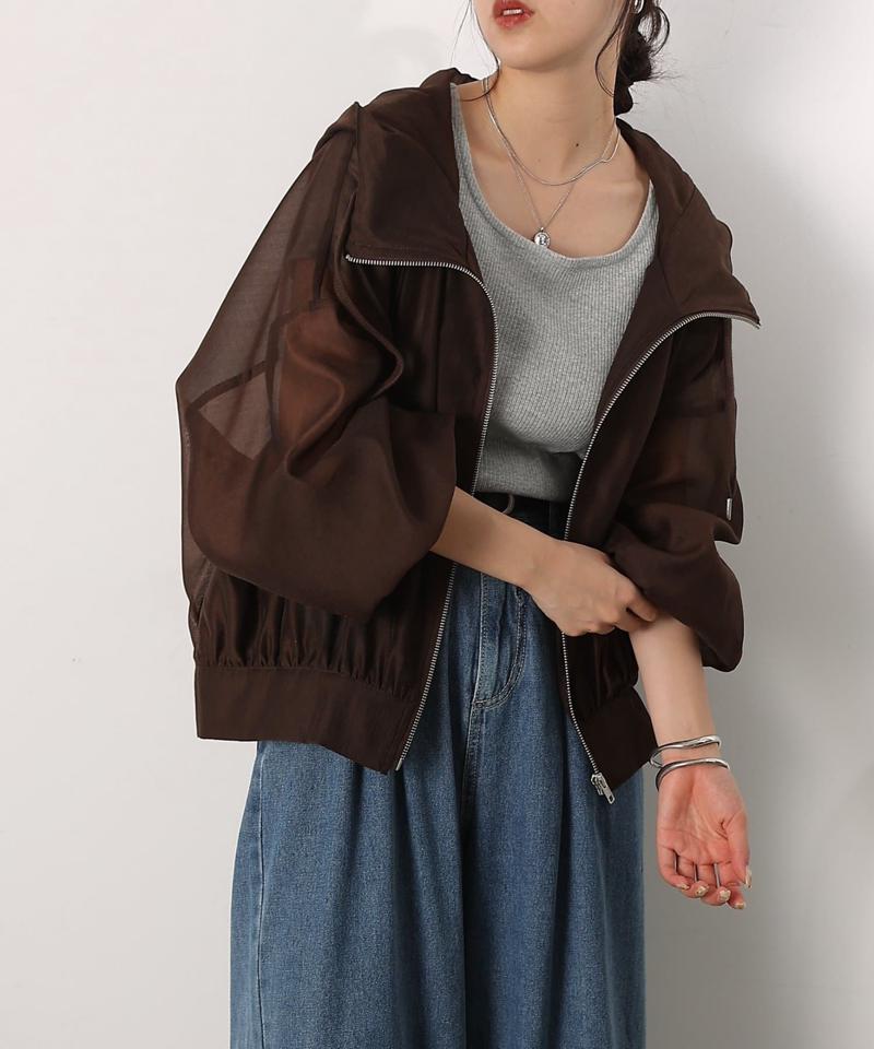 【リバイバル】シアーエステルボイルフード付マンパ