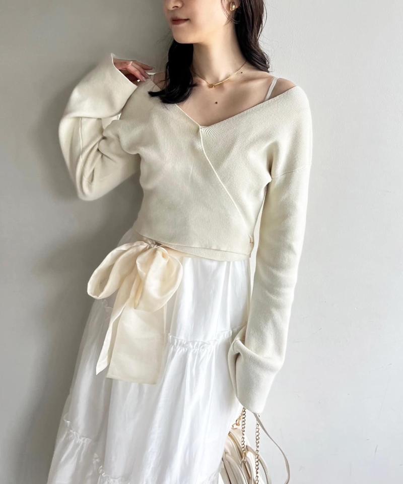 【3WAY】ニットキャミワンピセット