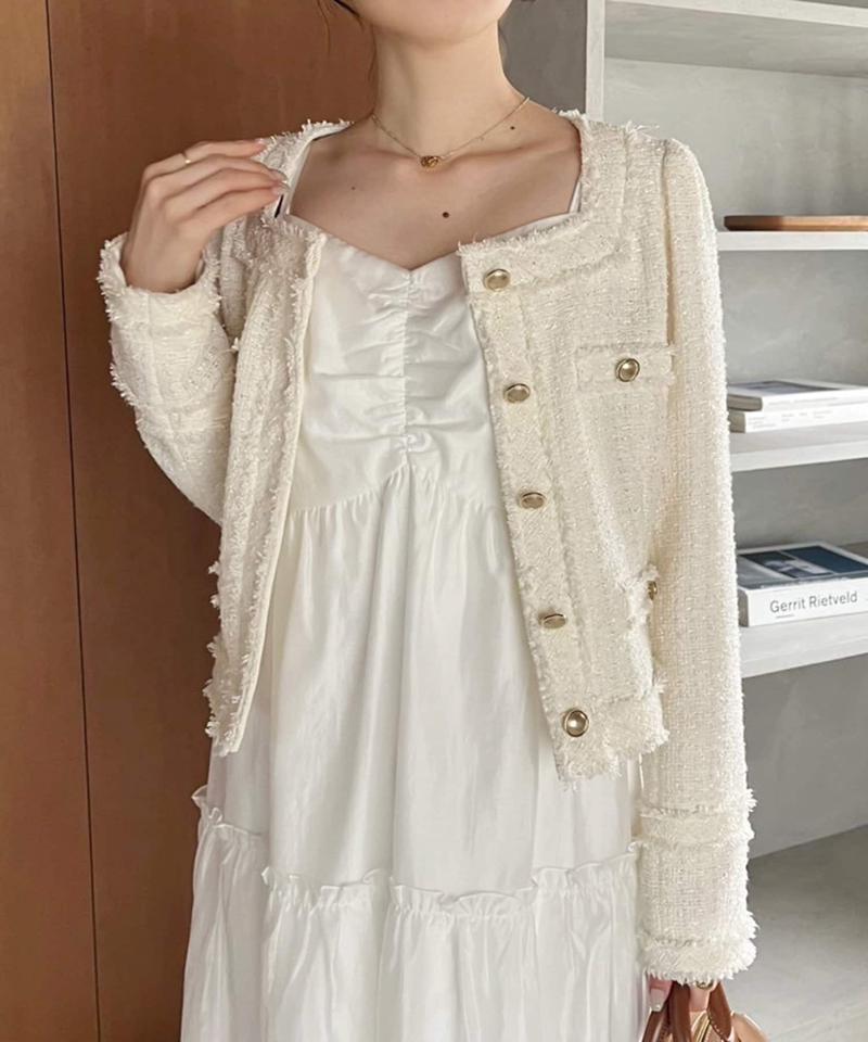 【3WAY】ニットキャミワンピセット