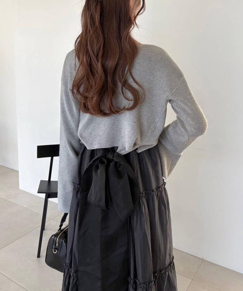 【3WAY】ニットキャミワンピセット