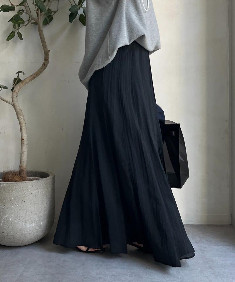 シアーパネルプリーツスカート