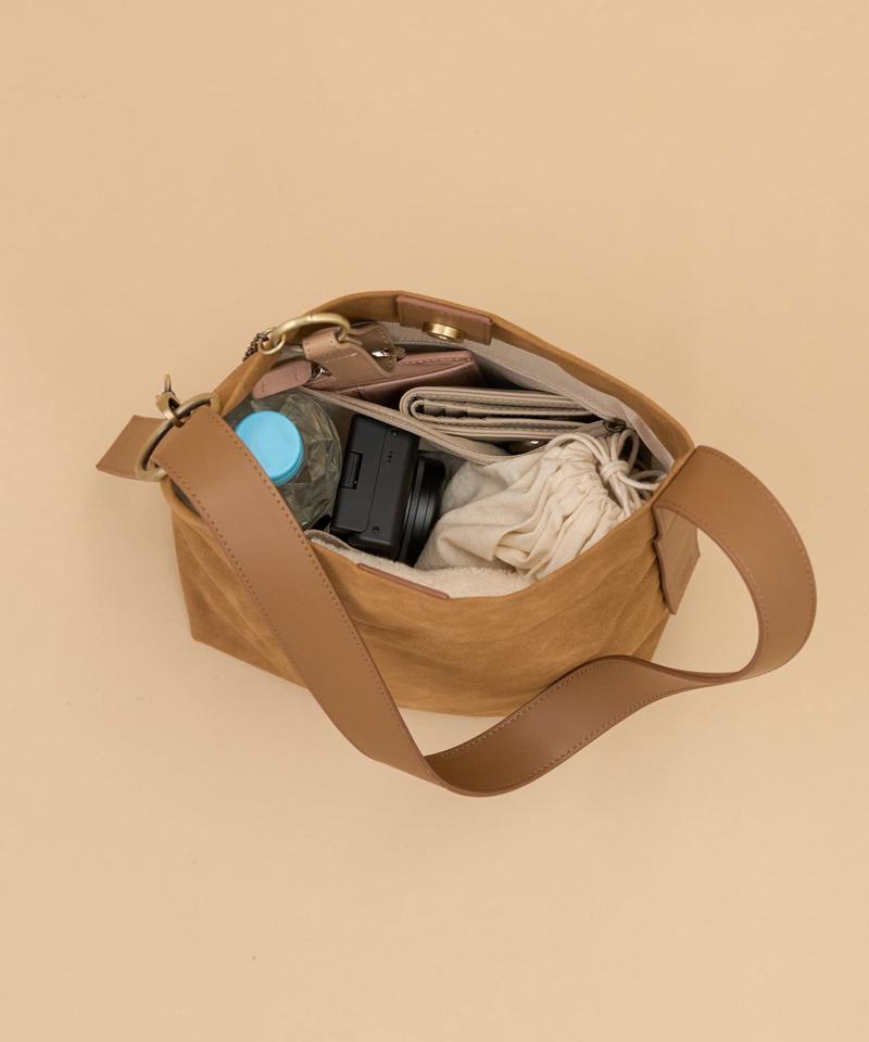 【Kolors like you】suede onehandle bag