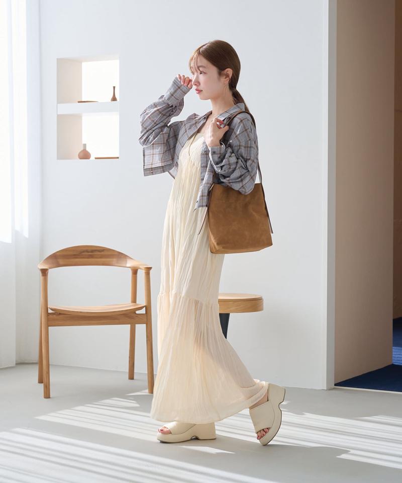 【Kolors like you】suede onehandle bag