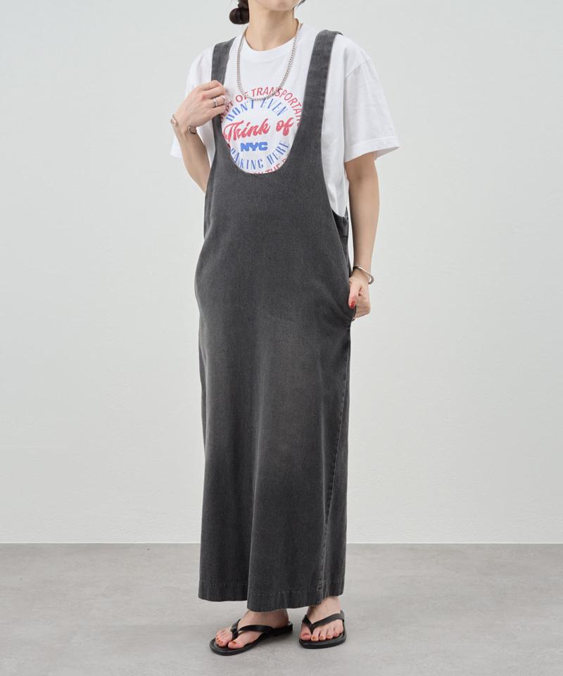 《昨年も大人気アイテム》2WAYデニムワンピース