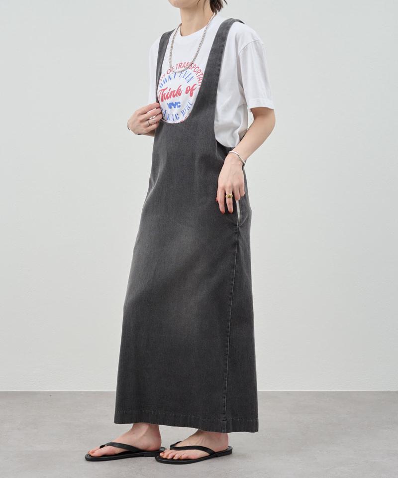 《昨年も大人気アイテム》2WAYデニムワンピース