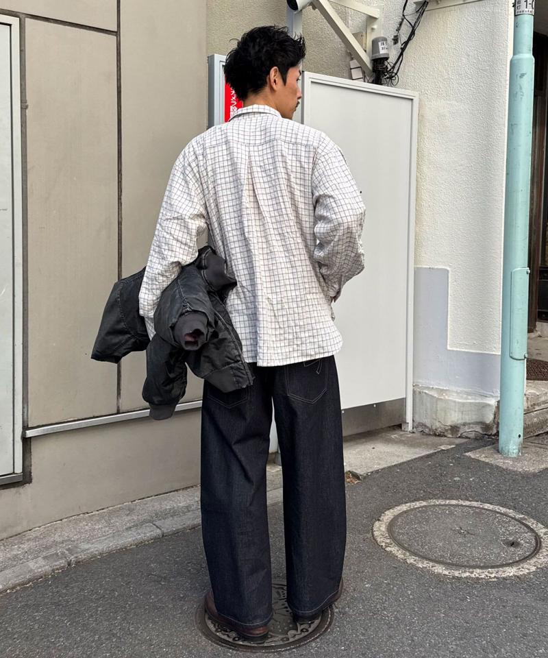BIGポケットチェックシャツ