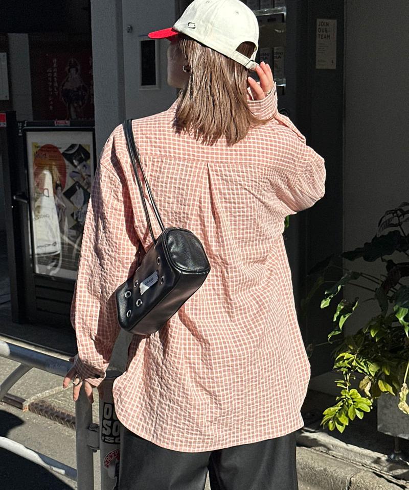 BIGポケットチェックシャツ