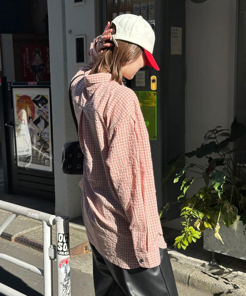 BIGポケットチェックシャツ