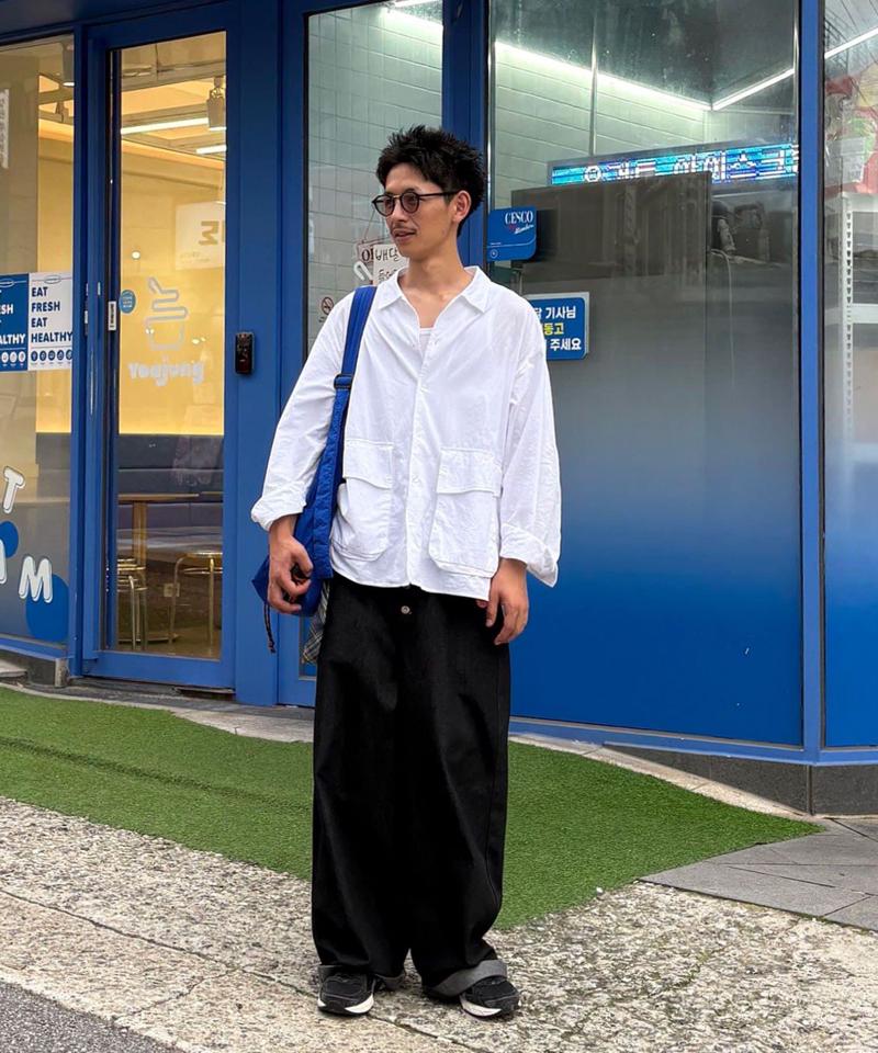 BIGポケットチェックシャツ
