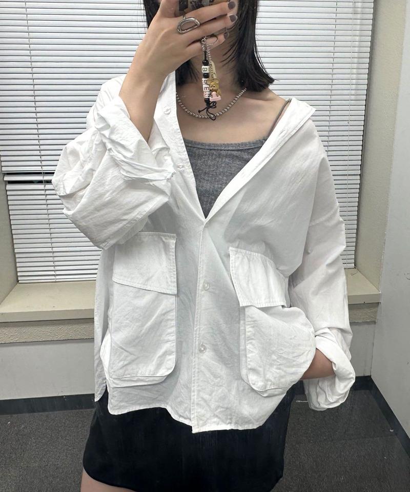 BIGポケットチェックシャツ