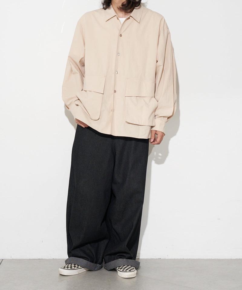 BIGポケットチェックシャツ