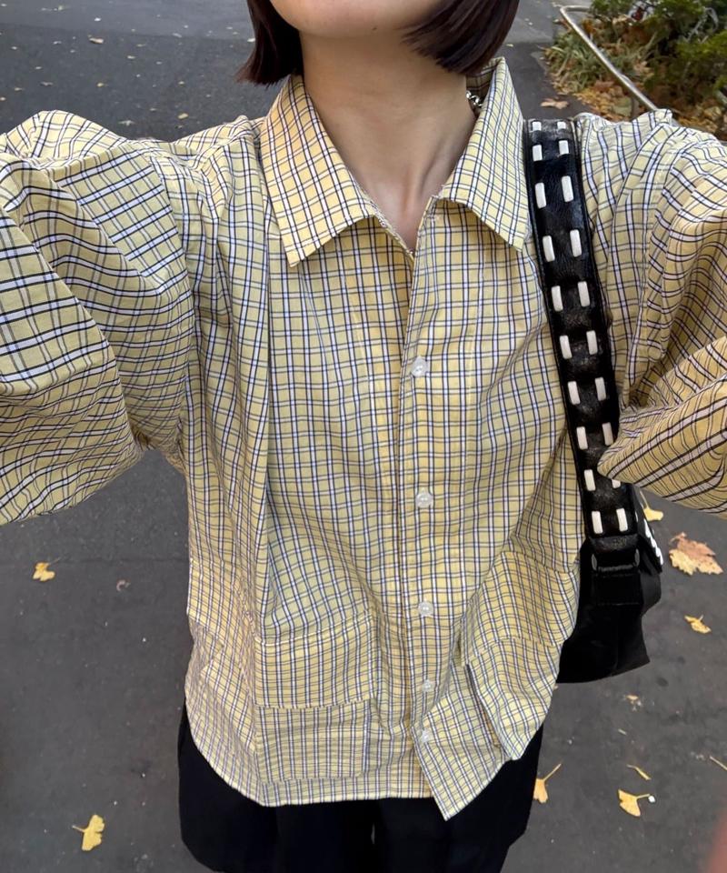 BIGポケットチェックシャツ