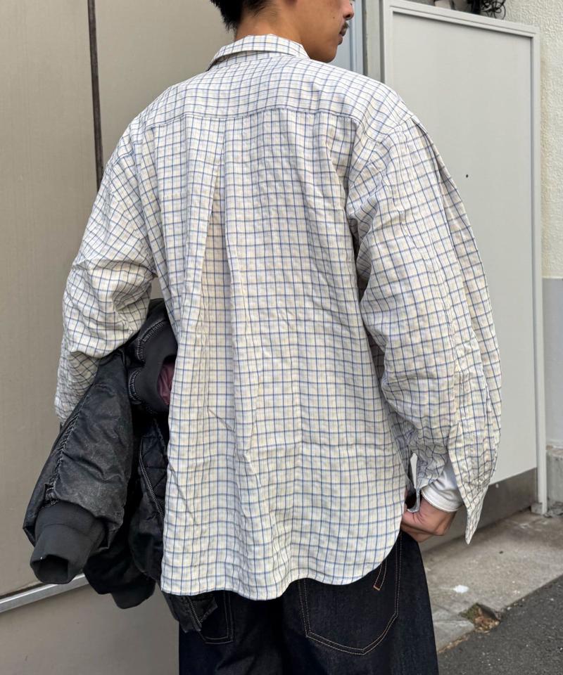 BIGポケットチェックシャツ