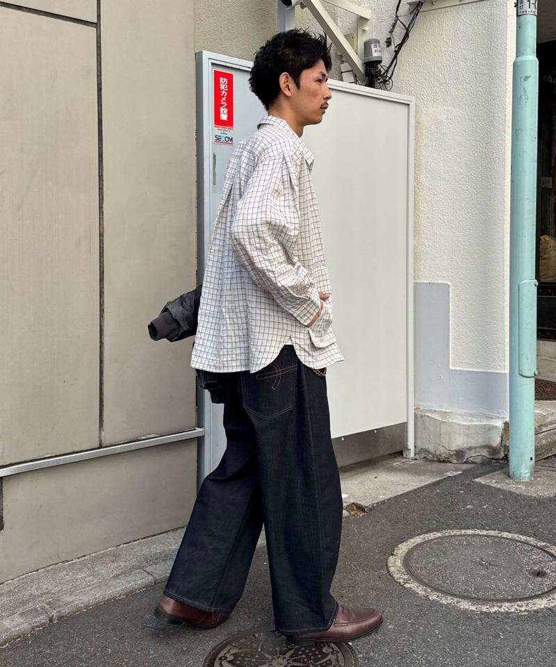 BIGポケットチェックシャツ