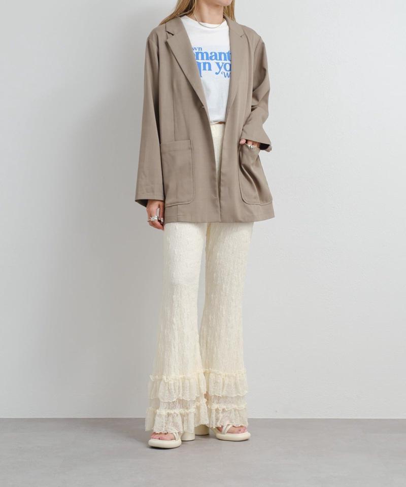 【再販売/新色追加】レースフリルパンツ