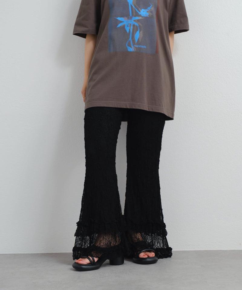 【再販売/新色追加】レースフリルパンツ