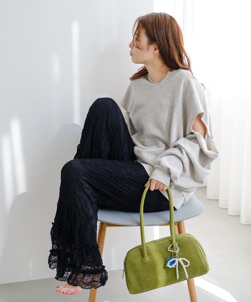 【再販売/新色追加】レースフリルパンツ