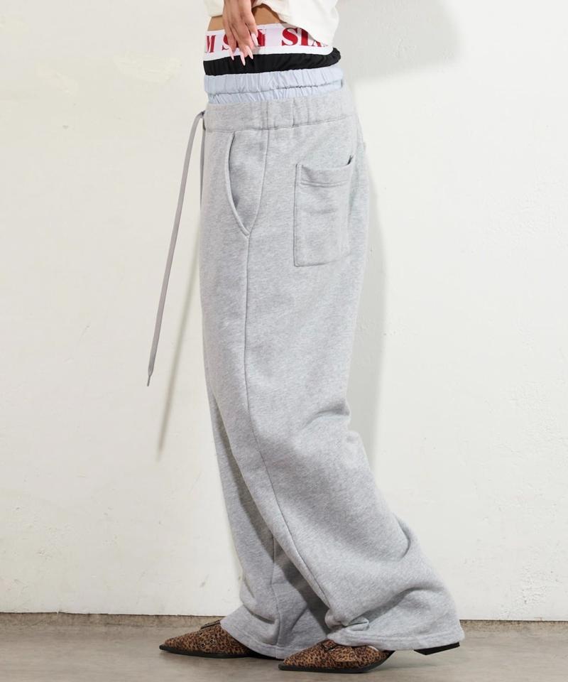 【新色追加】Six M/シックスエム トリプルレイヤードパンツ