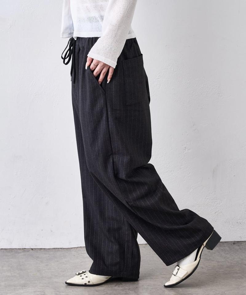 【新色追加】Six M/シックスエム トリプルレイヤードパンツ