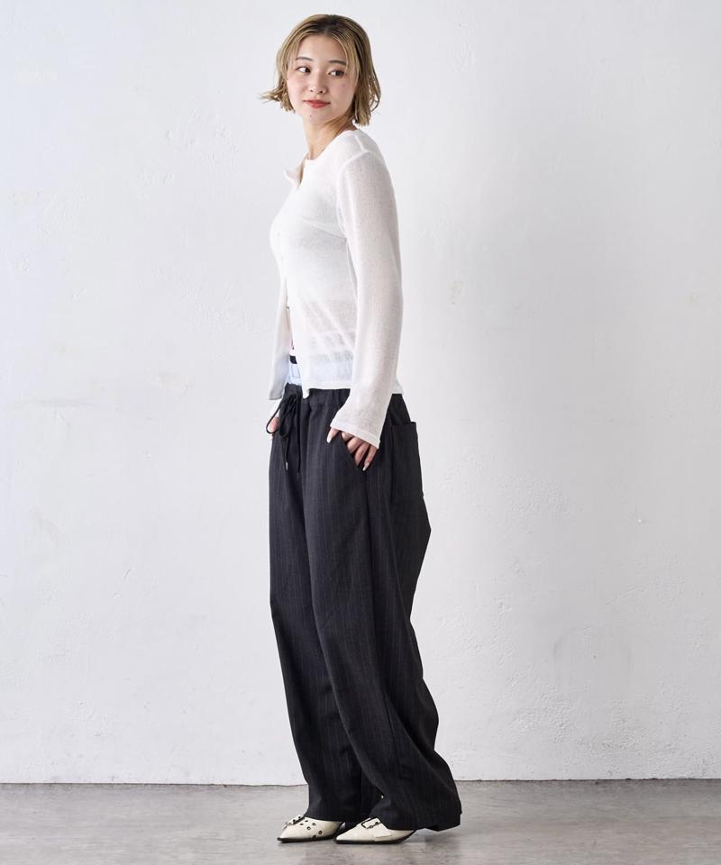 【新色追加】Six M/シックスエム トリプルレイヤードパンツ