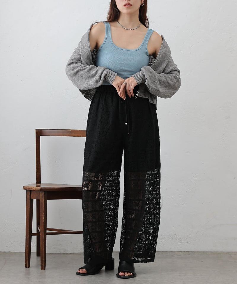 【リバイバル】ラメフライススクエアタンクトップ